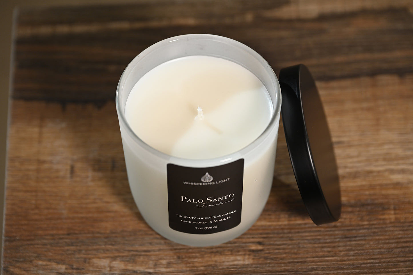 Palo Santo Candle with Sandalwood Notes