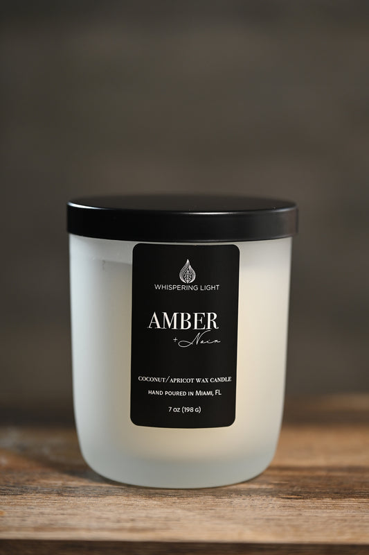 Amber Noir Candle Fragrance for Relaxation