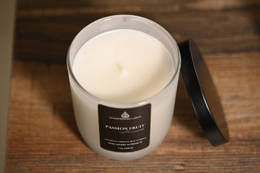 Passion Fruit Candle Tropical Scented Gift 